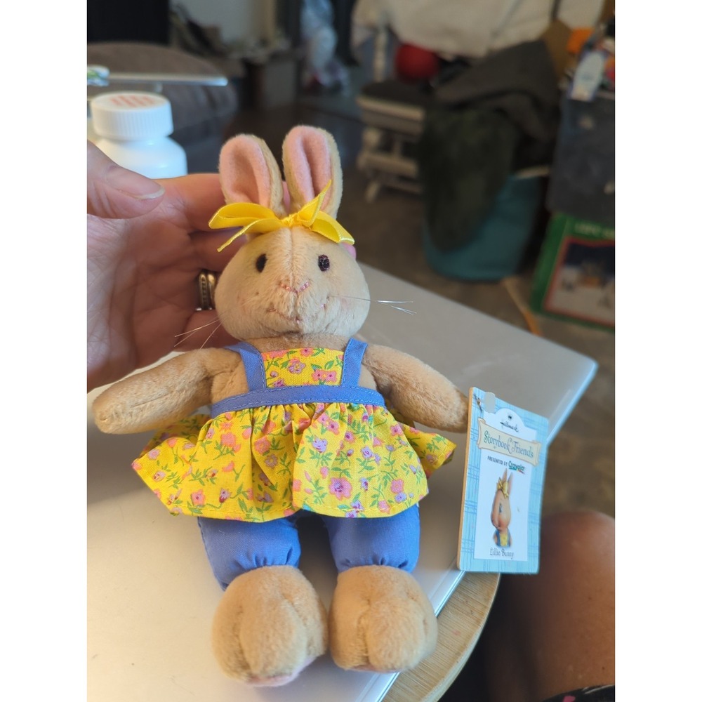Vintage Hallmark Storybook Friends Plush Lillie Bunny Stuffed Bunny